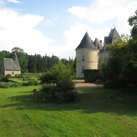 Alojamento de Acomodação e Pequeno-almoço Château De Vaulogé Fercé-sur-Sarthe
